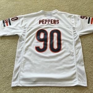 Excellent condition, Julius Peppers 90 Chicago Bears youth Large Jersey